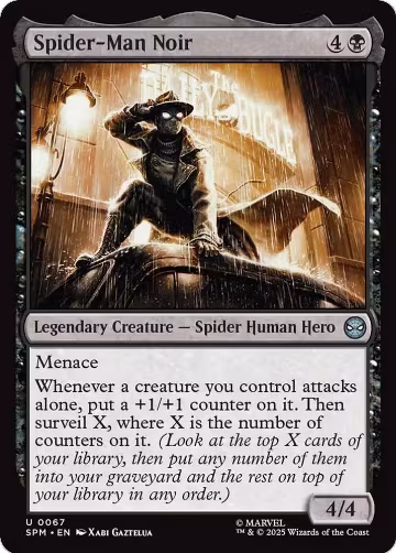 Spider-Man Noir (67), Marvel's Spider-Man — Magic card price