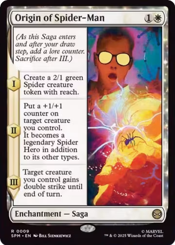 Origin of Spider-Man (9), Marvel's Spider-Man — Magic card price