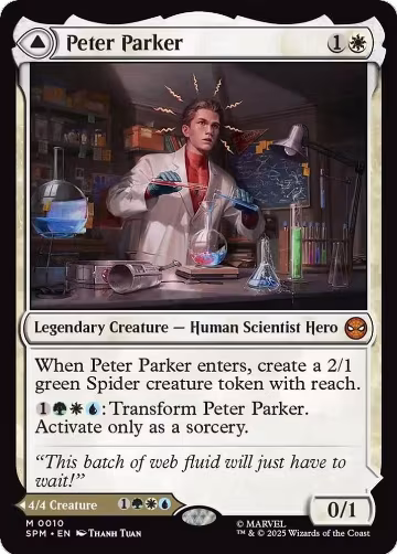 Peter Parker (10), Marvel's Spider-Man — Magic card price