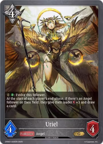 Uriel (GFD01-025EN), Luxheart Legends — Shadowverse card price
