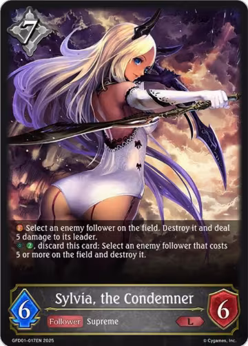 Sylvia, the Condemner (GFD01-017EN) — card price