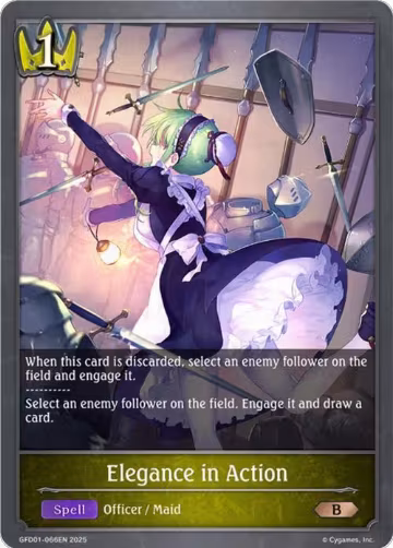 Elegance in Action (GFD01-066EN), Luxheart Legends — Shadowverse card price