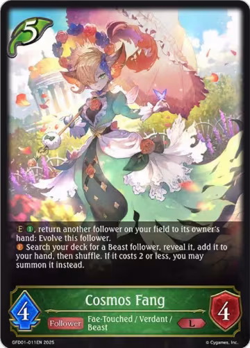 Cosmos Fang (GFD01-011EN) — card price