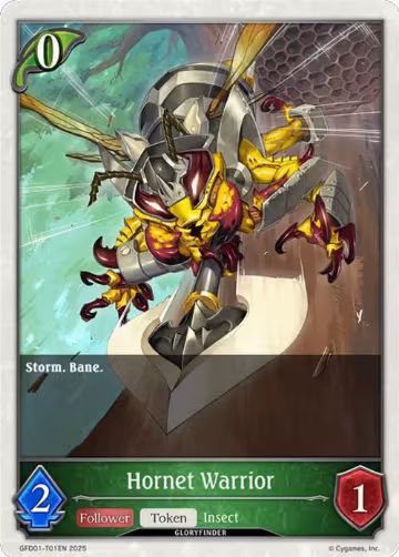 Hornet Warrior (GFD01-T01EN) — card price