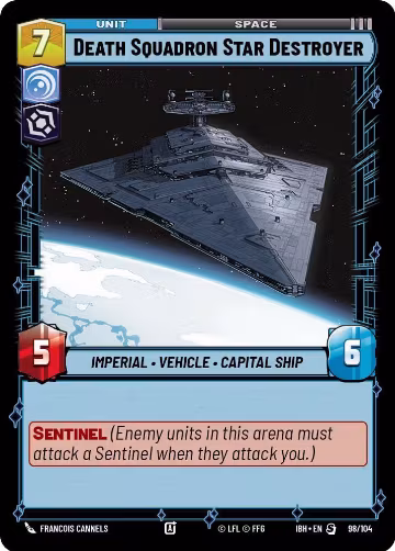 Death Squadron Star Destroyer (98/104) (98/104), Intro Battle: Hoth — Star Wars card price