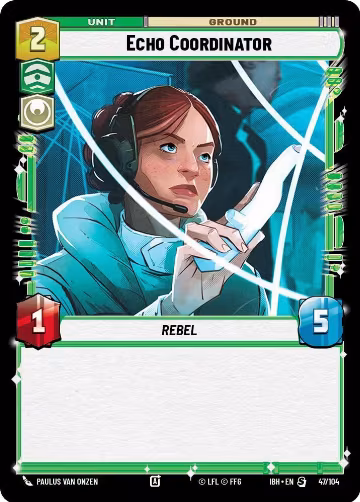 Echo Coordinator (47/104) (47/104), Intro Battle: Hoth — Star Wars card price