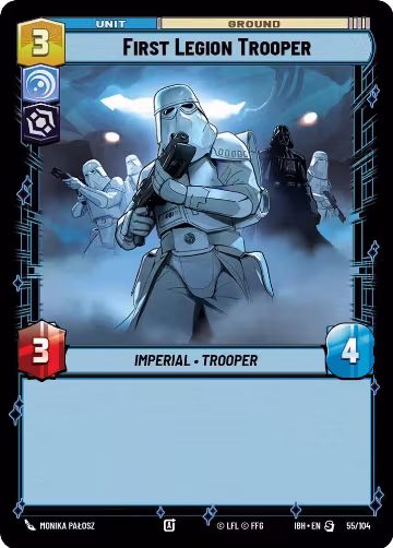 First Legion Trooper (55/104), Intro Battle: Hoth — Star Wars card price