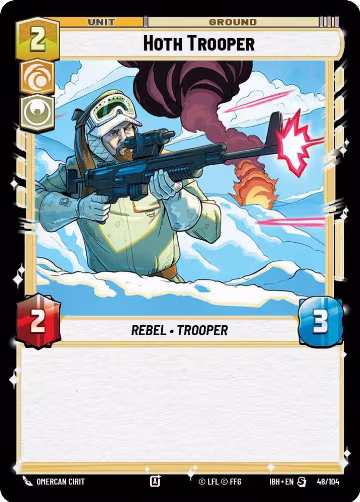 Hoth Trooper (48/104) (48/104), Intro Battle: Hoth — Star Wars card price
