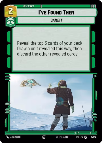 I've Found Them (9/104), Intro Battle: Hoth — Star Wars card price