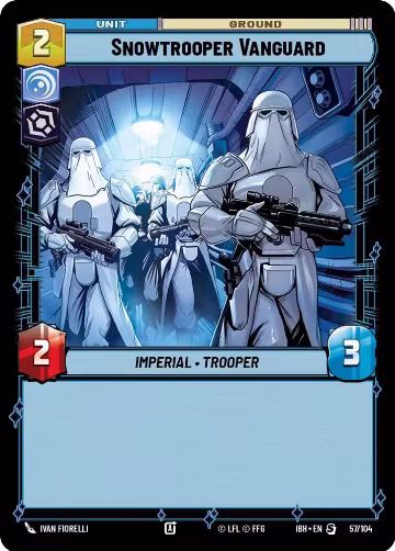Snowtrooper Vanguard (57/104), Intro Battle: Hoth — Star Wars card price