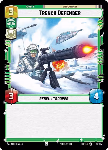 Trench Defender (8/104), Intro Battle: Hoth — Star Wars card price