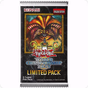 Limited Pack World Championship 2025 Pack, Limited Pack World Championship 2025 — Yu-Gi-Oh! sealed product price