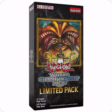 Limited Pack World Championship 2025 Box, Limited Pack World Championship 2025 — Yu-Gi-Oh! sealed product price