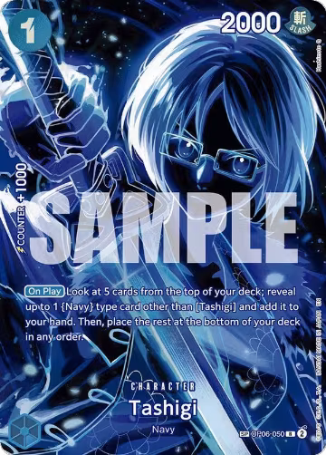 Tashigi (SP) (OP06-050), Legacy of the Master — One Piece card price