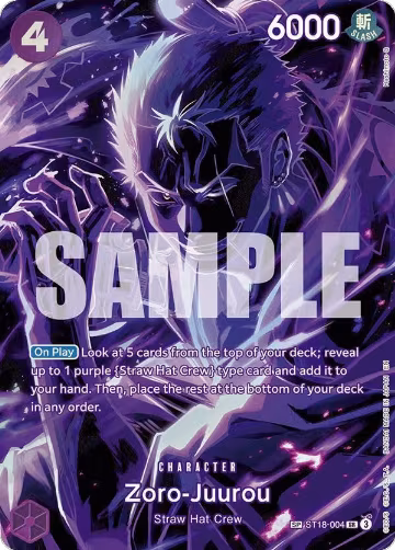 Zoro-Juurou (SP) (ST18-004) — card price