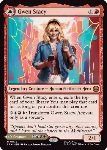 Gwen Stacy (78), Marvel's Spider-Man — Magic card price