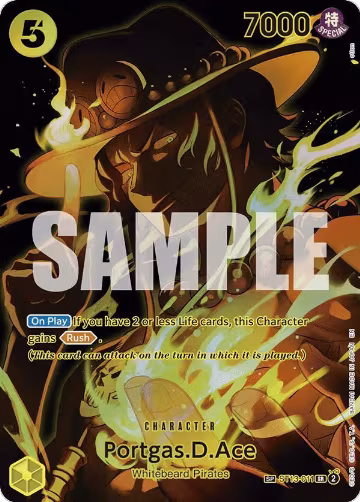 Portgas.D.Ace (SP) (ST13-011) — card price