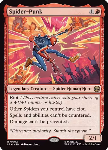 Spider-Punk (92), Marvel's Spider-Man — Magic card price