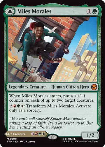 Miles Morales (108), Marvel's Spider-Man — Magic card price