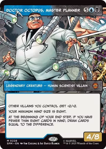 Doctor Octopus, Master Planner (Borderless) (228), Marvel's Spider-Man — Magic card price