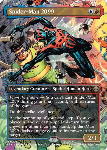Spider-Man 2099 (0205) (Borderless) (205), Marvel's Spider-Man — Magic card price