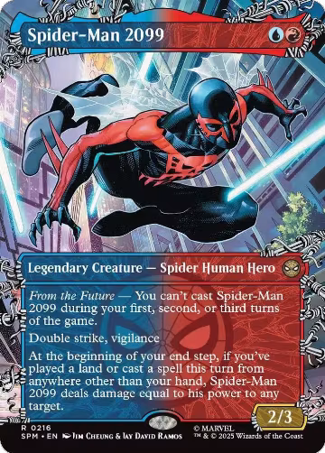 Spider-Man 2099 (0216) (Borderless) (216), Marvel's Spider-Man — Magic card price