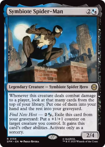 Symbiote Spider-Man (156), Marvel's Spider-Man — Magic card price