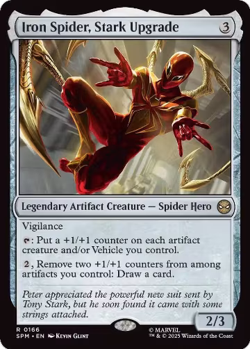Iron Spider, Stark Upgrade (166), Marvel's Spider-Man — Magic card price