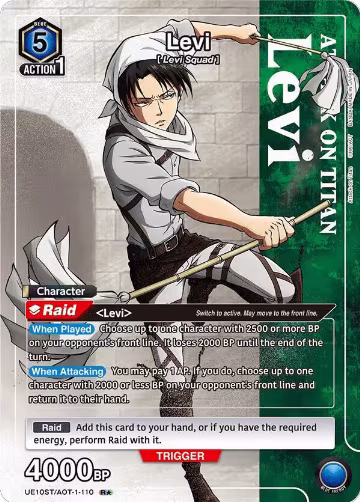 Levi (R*) (UE10ST/AOT-1-110) — card price