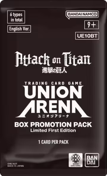 Attack on Titan - Box Promotion Pack, Attack on Titan — Union Arena sealed product price