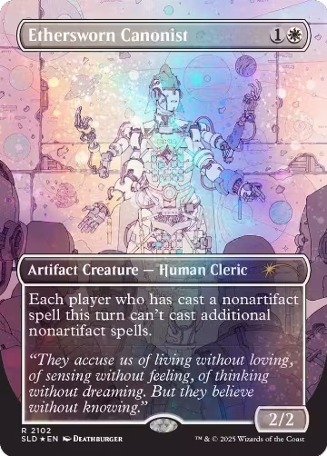 Ethersworn Canonist (Galaxy Foil) (2102), Secret Lair Drop Series — Magic card price