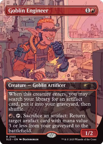 Goblin Engineer (2103), Secret Lair Drop Series — Magic card price