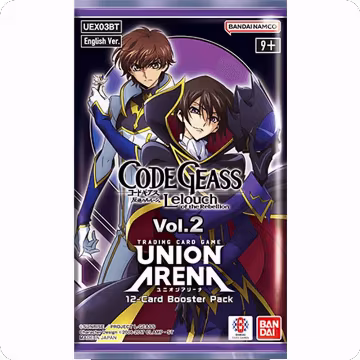 CODE GEASS: Lelouch of the Rebellion Vol.2 - Booster Pack, UEX03BT: CODE GEASS: Lelouch of the Rebellion Vol.2 — Union Arena sealed product price