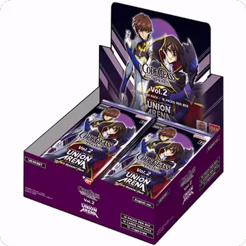 CODE GEASS: Lelouch of the Rebellion Vol.2 - Booster Box, UEX03BT: CODE GEASS: Lelouch of the Rebellion Vol.2 — Union Arena sealed product price