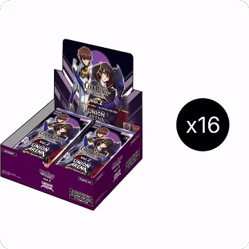 CODE GEASS: Lelouch of the Rebellion Vol.2 - Booster Box Case, UEX03BT: CODE GEASS: Lelouch of the Rebellion Vol.2 — Union Arena sealed product price