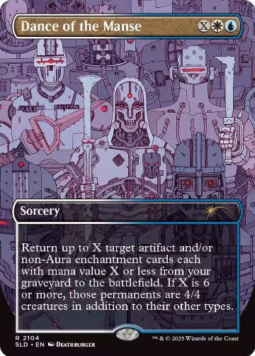 Dance of the Manse (2104), Secret Lair Drop Series — Magic card price