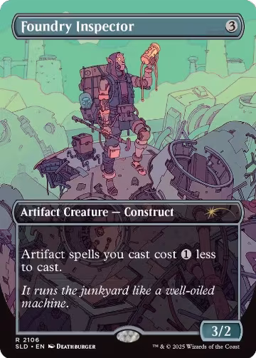 Foundry Inspector (2106), Secret Lair Drop Series — Magic card price