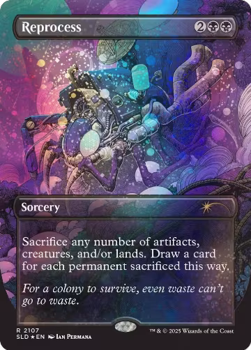 Reprocess (Galaxy Foil) (2107), Secret Lair Drop Series — Magic card price
