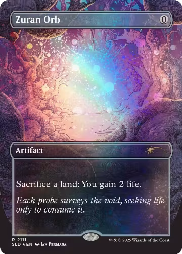 Zuran Orb (Galaxy Foil) (2111), Secret Lair Drop Series — Magic card price