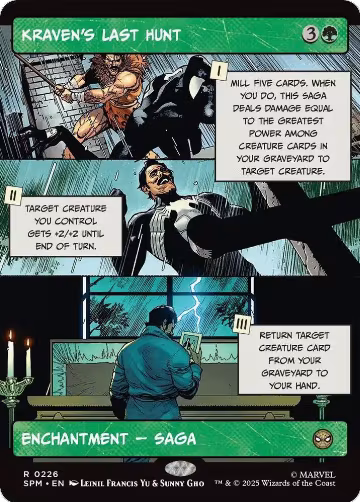 Kraven's Last Hunt (Borderless) (226), Marvel's Spider-Man — Magic card price
