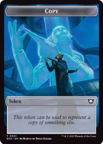 Copy // Golem (0012) Double-Sided Token (1 // 12), Commander: Edge of Eternities — Magic card price