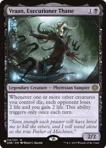 Vraan, Executioner Thane (114), The List Reprints — Magic card price