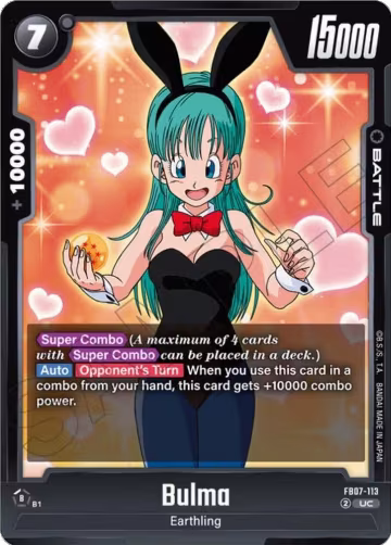 Bulma - FB07-113 (FB07-113), Wish For Shenron — DB Fusion card price