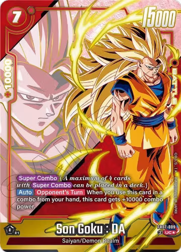 Son Goku : DA - FB07-009 (Alternate Art) (FB07-009), Wish For Shenron — DB Fusion card price