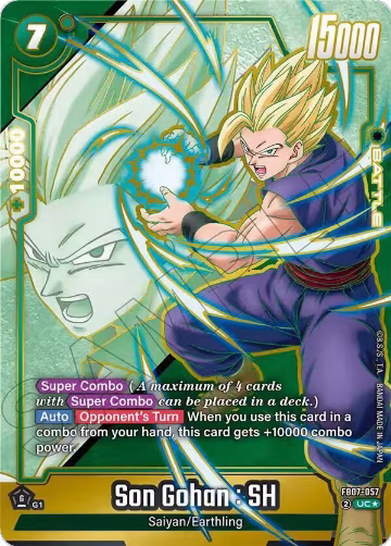 Son Gohan : SH - FB07-057 (Alternate Art) (FB07-057), Wish For Shenron — DB Fusion card price
