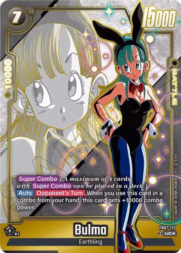 Bulma - FB07-113 (Alternate Art) (FB07-113) — card price