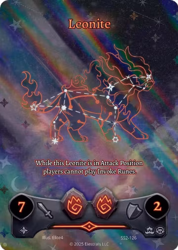 Leonite (Full Art) (SS2-126), Shattered Stars Chapter 2 [SS2] — Elestrals card price