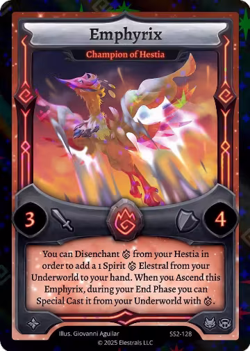 Emphyrix - Champion of Hestia (SS2-128), Shattered Stars Chapter 2 [SS2] — Elestrals card price