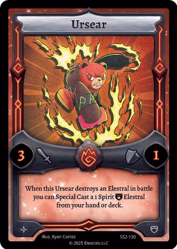Ursear (SS2-130), Shattered Stars Chapter 2 [SS2] — Elestrals card price