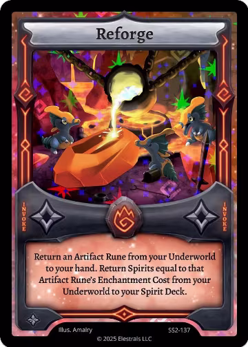 Reforge (SS2-137), Shattered Stars Chapter 2 [SS2] — Elestrals card price